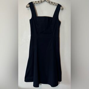 ❤️SOLD❤️ TORY BURCH Navy Blue Fit Flare Dress Size 2